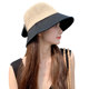 Women's Korean style trendy and versatile UV woven sun hat