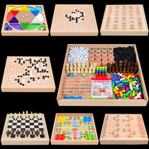 Checkers Adults Five-Child Chess Flight Chess Fighting Beast Chess Children Intellect Chess Puzzle Elementary School Childrens Board Game Toys