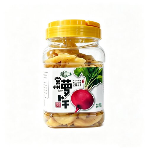 常州特产卜源萝卜干五香小萝播萝卜条下饭菜咸菜腌萝卜伴手礼 - 图1