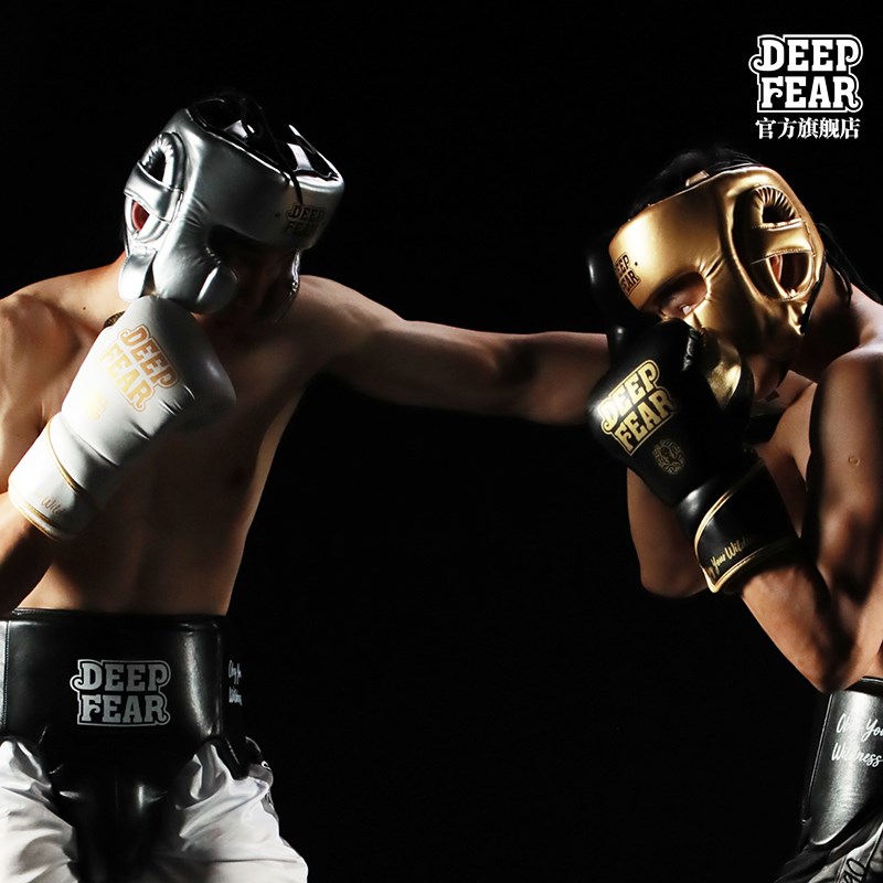 DF Semi Open Monkey S Face Guard Barrier-free View Ultra Light Portable Boxing Protective Head Professional Boxing Gladifighting Safety Helmet