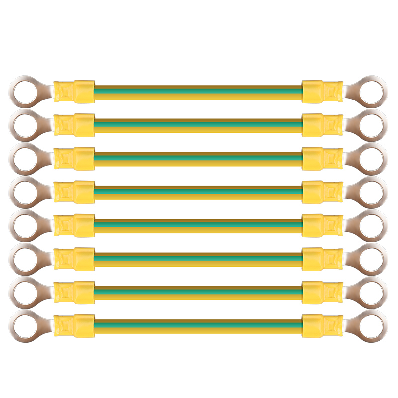黄绿双色光伏接地线桥架跨接铜线BVR电线2.5/4/6平方配电箱连接线 - 图3