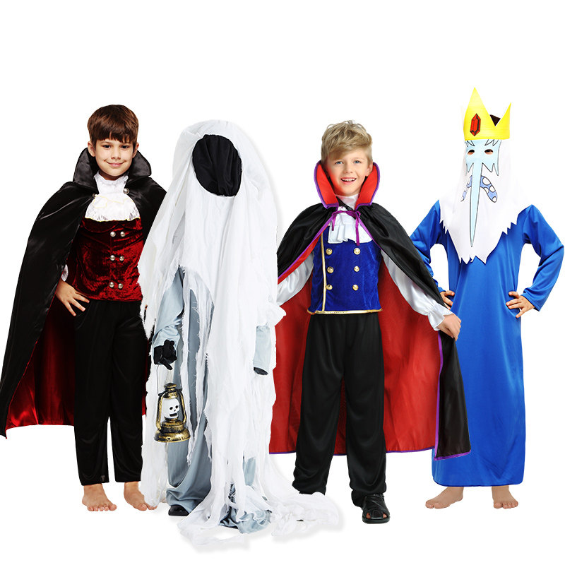 万圣节儿童服装男cos僵尸恶魔披风 giftroom民族服装/舞台装