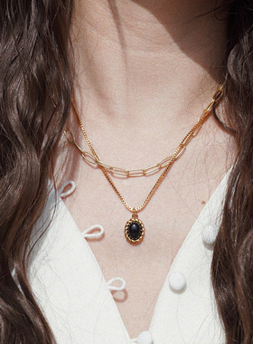 耳边铛一款多用松本奈惠同款项链