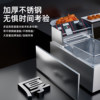 Fryer Oden cooking machine noodle cooker all-in-one commercial three-cylinder combination pot fried skewers equipment stall electric fryer