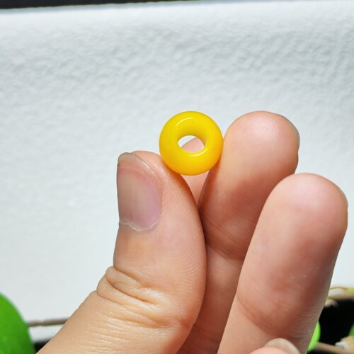 (大孔经散珠)天然7A级红玛瑙玛瑙转运珠手串配件diy文玩配饰串珠 - 图1