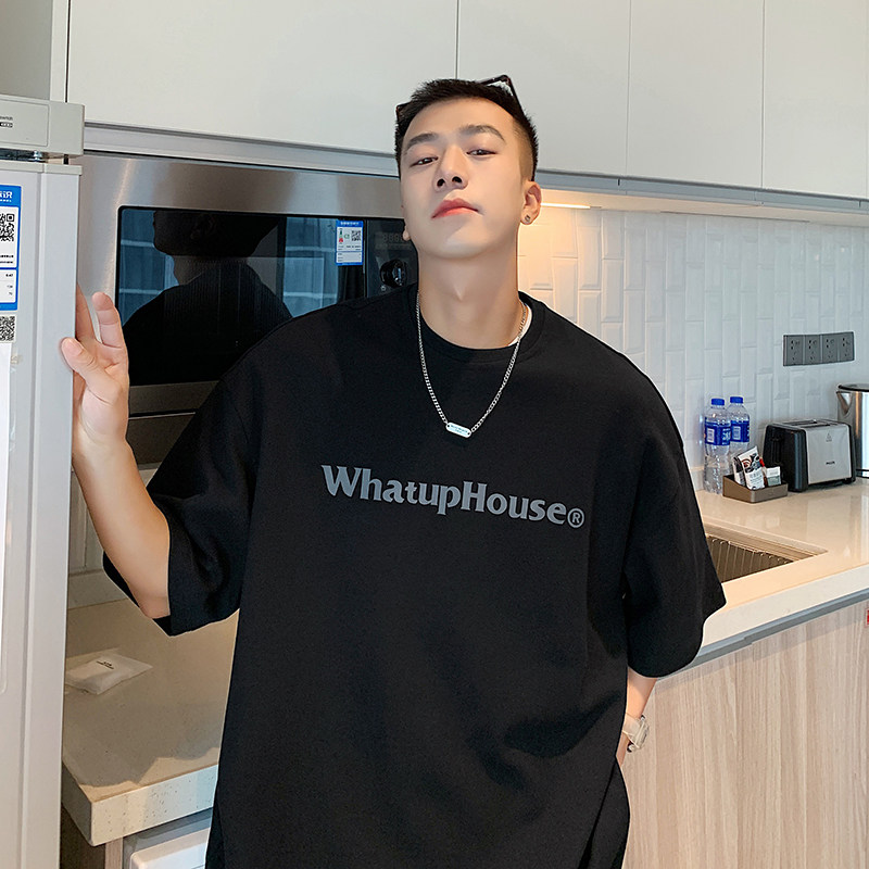 短袖t恤男士夏季薄款ins潮牌简约字母情侣上衣宽松学生半袖体恤衫,淘宝优惠券,粉丝福利购,淘宝优惠卷