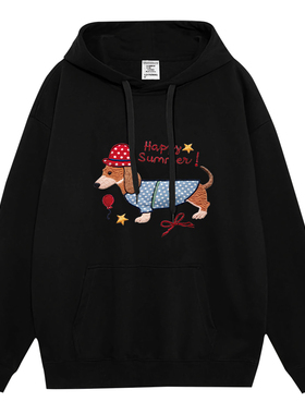 日本offcat明星章若楠同款连帽卫衣女款秋冬韩版设计感显瘦小个子