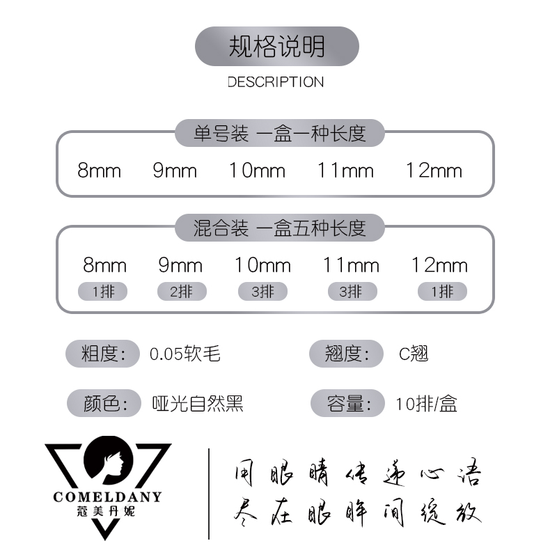 五叶草睫毛5Dyy型三叶草升级款美睫店专用浓密自动开花编制假睫毛-图0