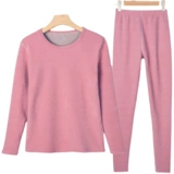 Удерживающее тепло утепленное нижнее белье, комплект, бархатное термобелье, свитер