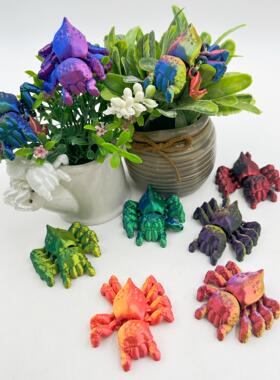 镭射渐变仿真模型居家装饰3D打印