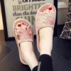 New Chinese style summer linen slippers for men and women at home indoor non-slip comfortable soft bottom breathable household fabric slippers