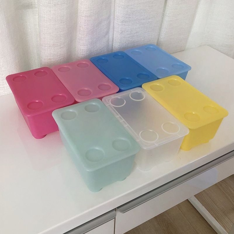 桌面收纳盒 附盖 杂物整理盒 塑料玩具厨房储物小物件,淘宝优惠券,粉丝福利购,淘宝优惠卷