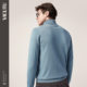 VICUTU/威可多针织衫毛衣男款秋冬保暖高领内搭纯色商务羊绒衫