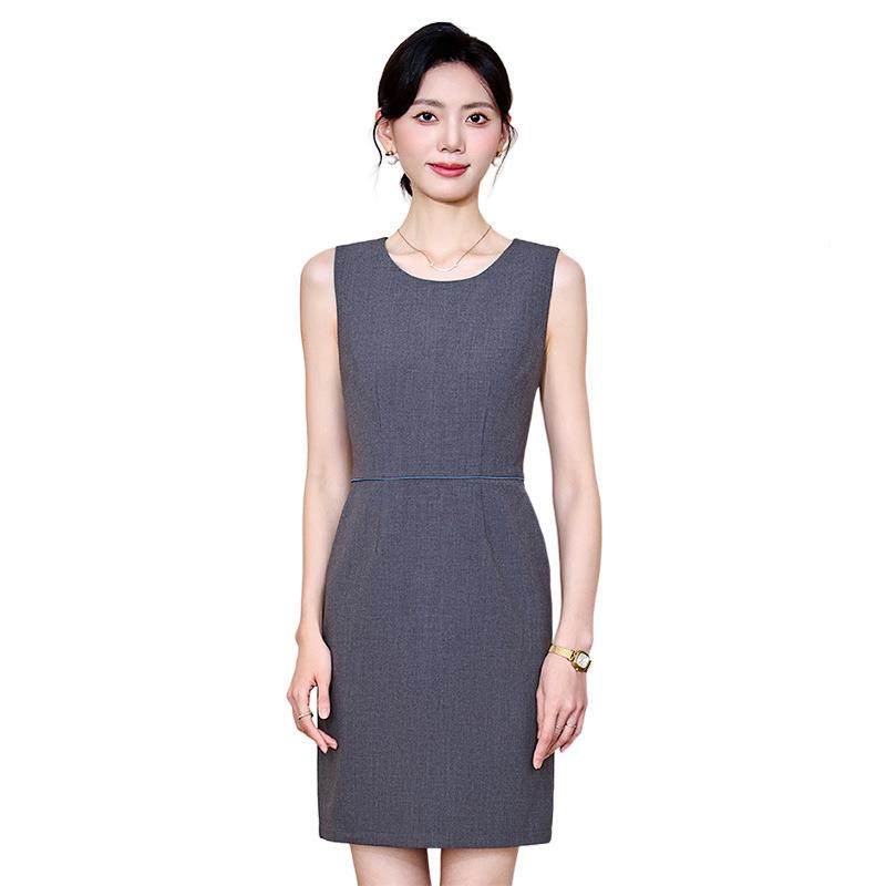 无袖连衣业裙包裙女气质职装LLYL512内搭正式场合臀工作服正通勤,淘宝优惠券,粉丝福利购,淘宝优惠卷