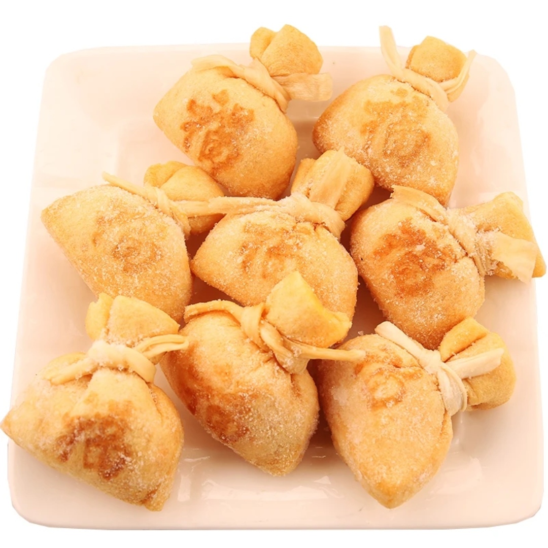 Fresh fish roe lucky bag 1kg, hot pot meatballs, skewered fish balls, Oden boiled beans, handmade fish roe lucky bag ingredients