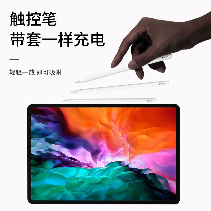 以诺 2021新款ipadmini6保护套8.3英寸iPad9平板电脑保护壳10.2硅胶气囊mini6防摔软壳透明带笔槽超薄ip9代壳 - 图2