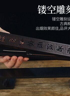 紫光檀整木锻造手工卧香炉