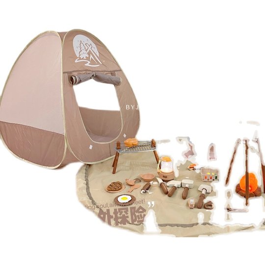 Внешняя торговля, хит продаж, имитация детской палатки, посуда для пикника, игровой домик на открытом воздухе, набор для кемпинга, игровой домик, игрушечный домик