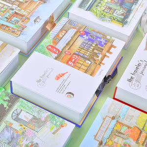 韩国创意可爱彩页手账本