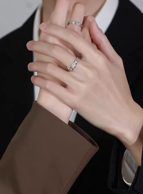 DR戒指女情侣款岩石与海