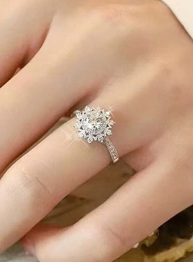 DR钻戒繁星情侣对戒一对