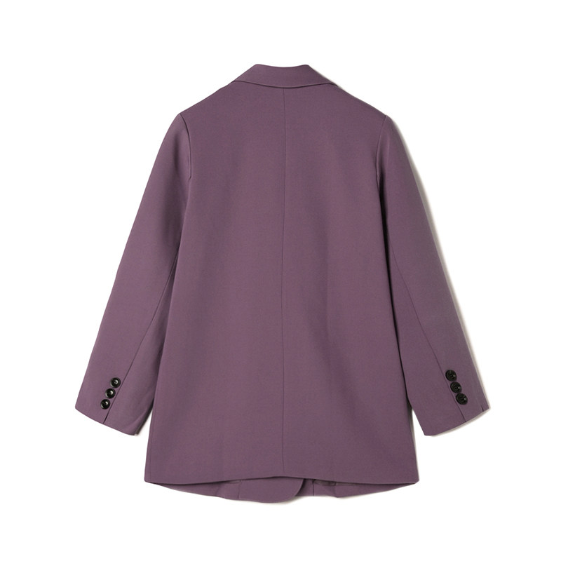 2025年秋装Outlets专柜 MM系列韩版优雅西装上衣两粒扣长袖外套女,淘宝优惠券,粉丝福利购,淘宝优惠卷