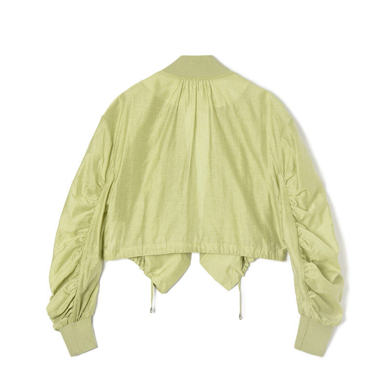 2026年春Outlets正品 高端UN系列时髦设计感上衣含天丝短款外套女,淘宝优惠券,粉丝福利购,淘宝优惠卷