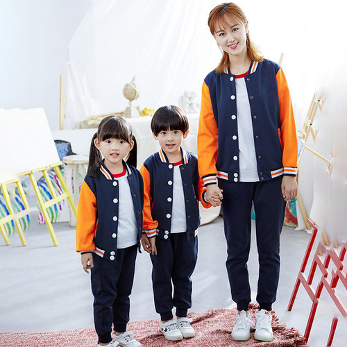 2026新款幼儿园园服小学生校服春秋冬装秋季新款纯棉运动套装批发 - 图2