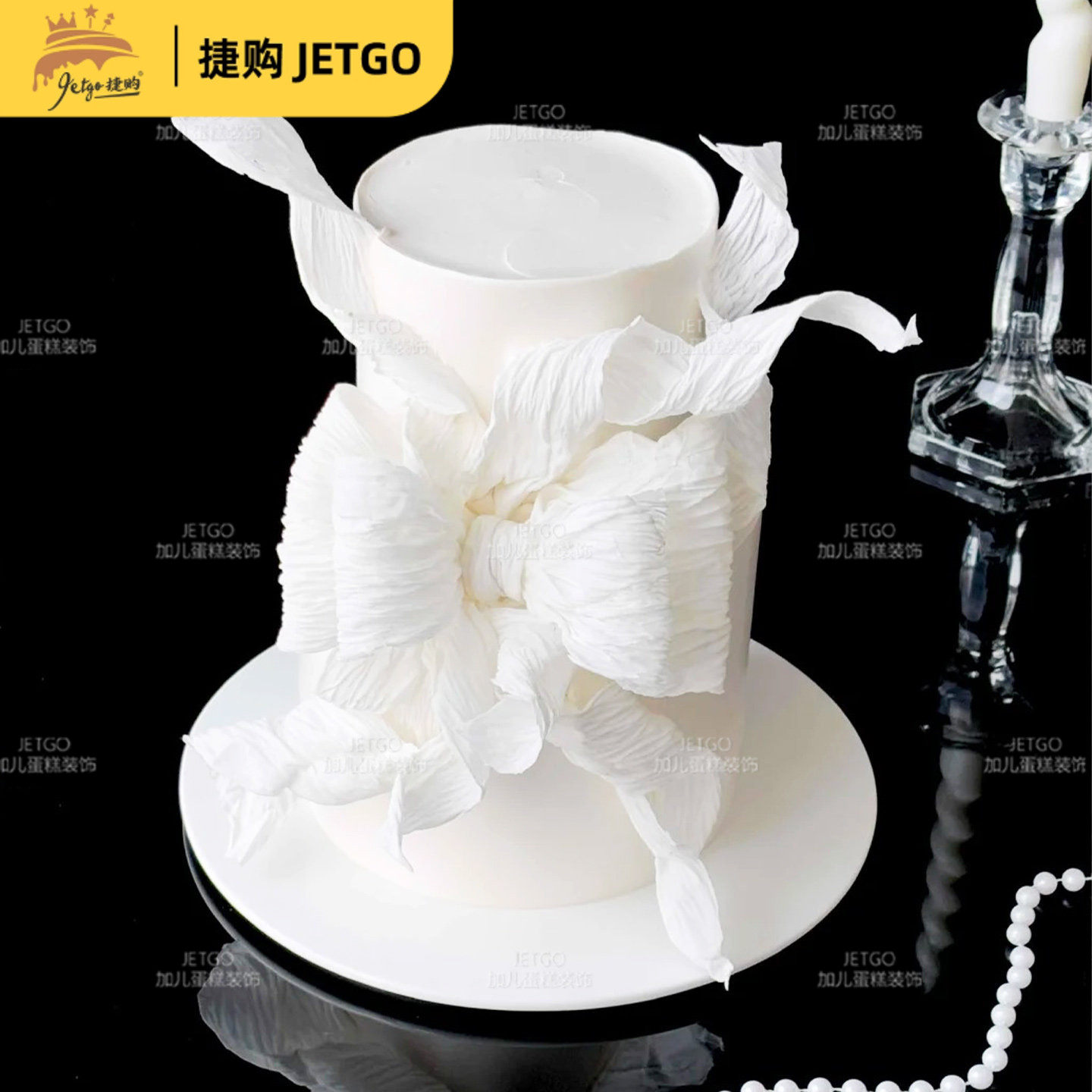 威化糯米纸装饰烘焙diy糖纸花蝴蝶结装扮生日婚礼甜品台蛋糕插件,淘宝优惠券,粉丝福利购,淘宝优惠卷