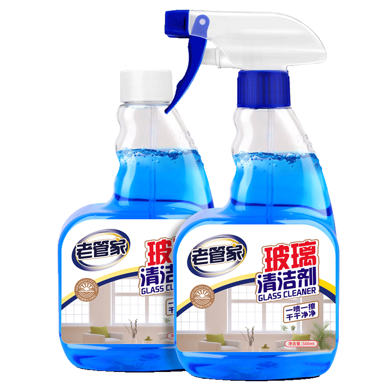 玻璃清洁剂强力去污家用擦窗玻璃水 能臣家居玻璃清洁剂