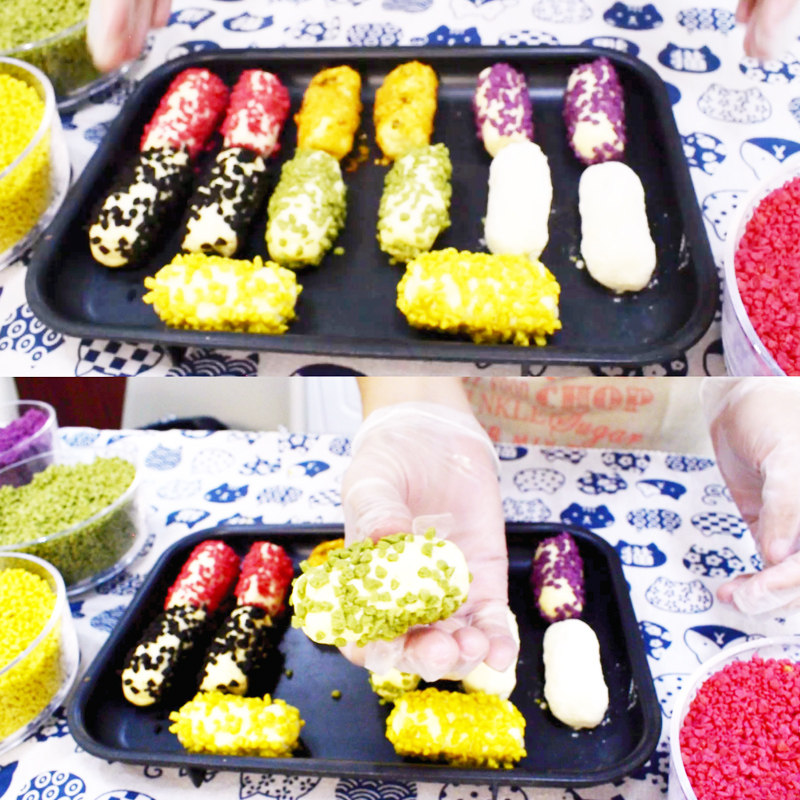 韩式粒粒脆奶酥彩虹蛋卷原材料麦脆巧克力脆生日蛋糕装饰饼干碎,淘宝优惠券,粉丝福利购,淘宝优惠卷