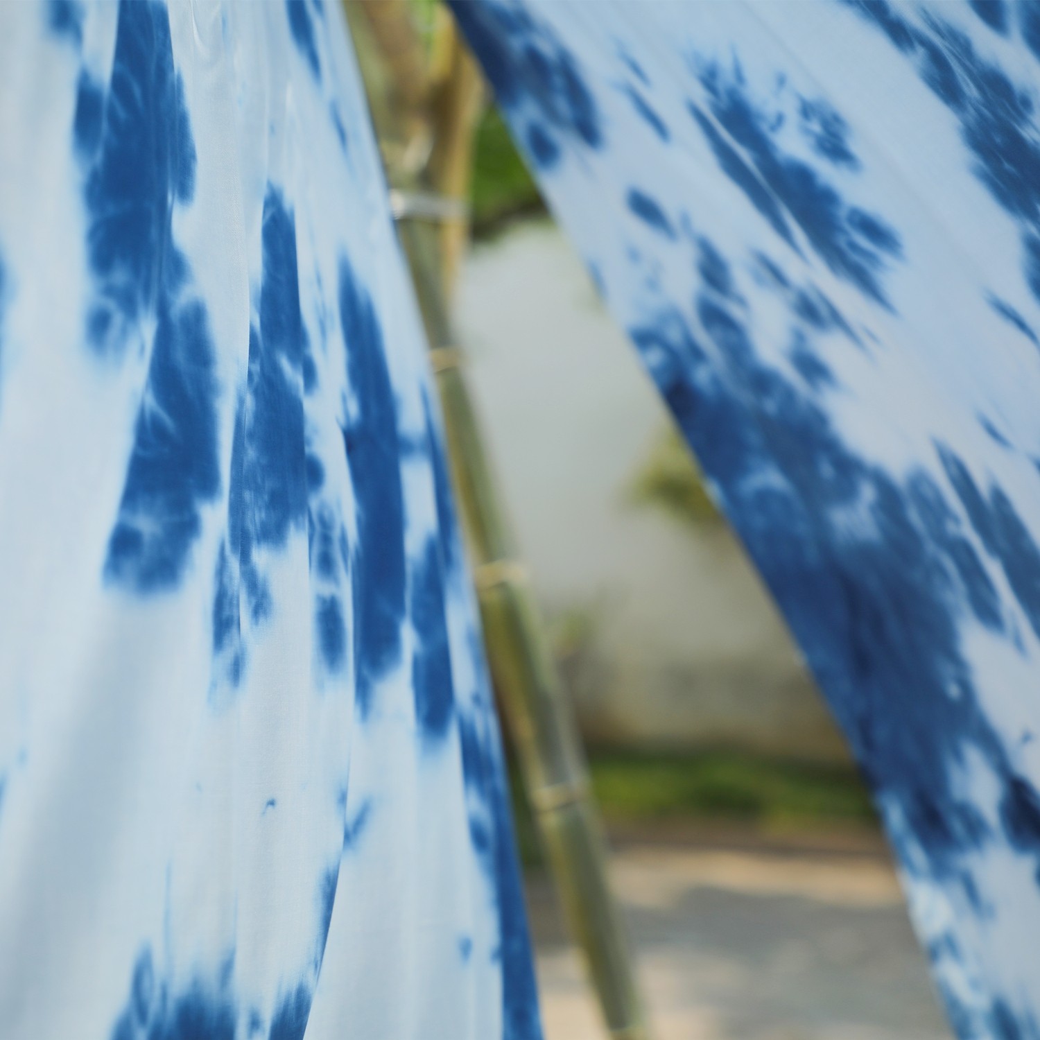 棉绸手工扎染纯棉布料云南蓝染抱枕窗帘被套服装背景装饰diy面料,淘宝优惠券,粉丝福利购,淘宝优惠卷