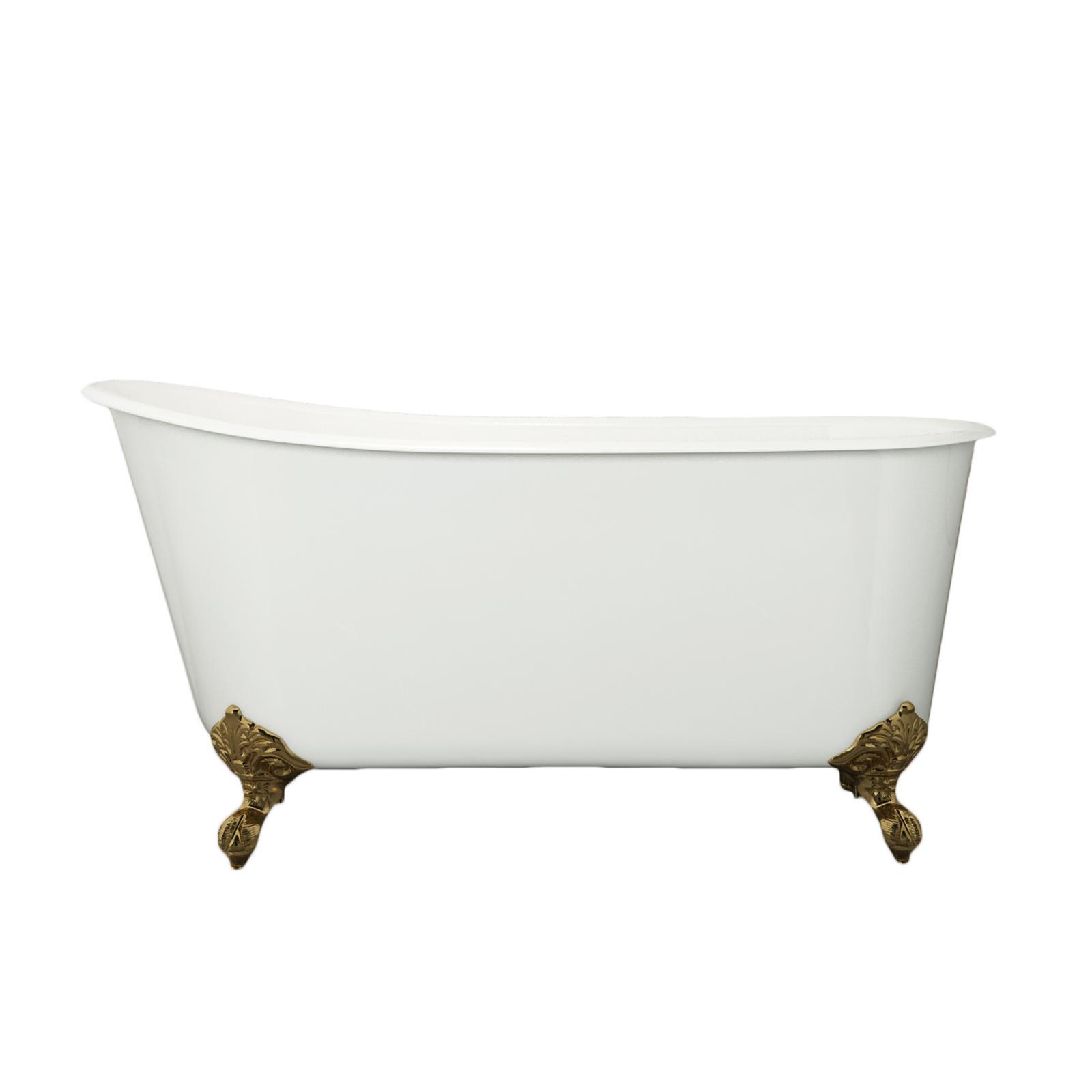 贵妃网红豪华铸铁陶瓷深泡浴缸家用小户型成人搪瓷欧独立式贝格莱 - 图3