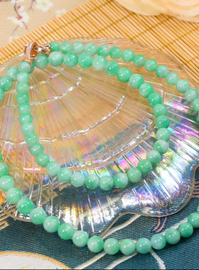 2024年新款天然东陵玉项链女