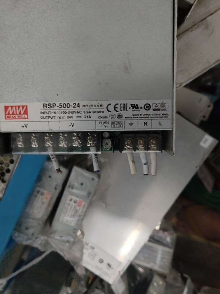 500w24v21a拆机台湾明纬超薄RSP-500-24 - 图0