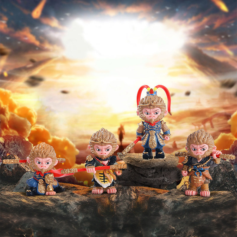 黑神话悟空手办西游盲盒游戏周边2024新款网红齐天大圣天命人摆件