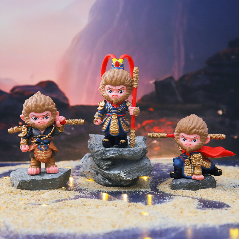 黑神话悟空手办西游盲盒游戏周边2024新款网红齐天大圣天命人摆件