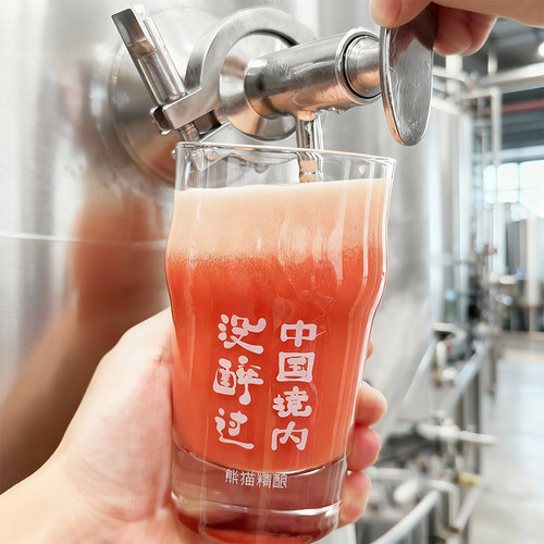 熊猫精酿啤酒芒果芭乐小麦果泥果啤*12原浆鲜啤酒整箱批发白啤 - 图1