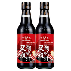 立减！珠江桥牌老娘叉烧汁300ml*2瓶