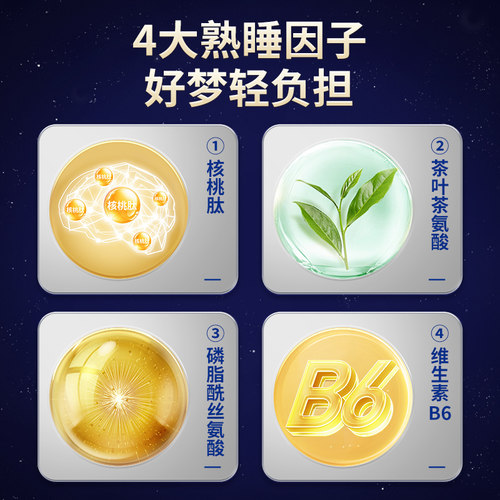 【自主入睡】中老年臻眠羊奶粉睡眠正品官方旗舰店无蔗糖专利成分 - 图2