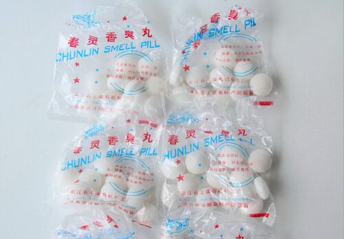 春灵香臭丸天然樟脑丸樟脑精卫生丸卫生球防霉防蛀驱虫除臭约25包 - 图3