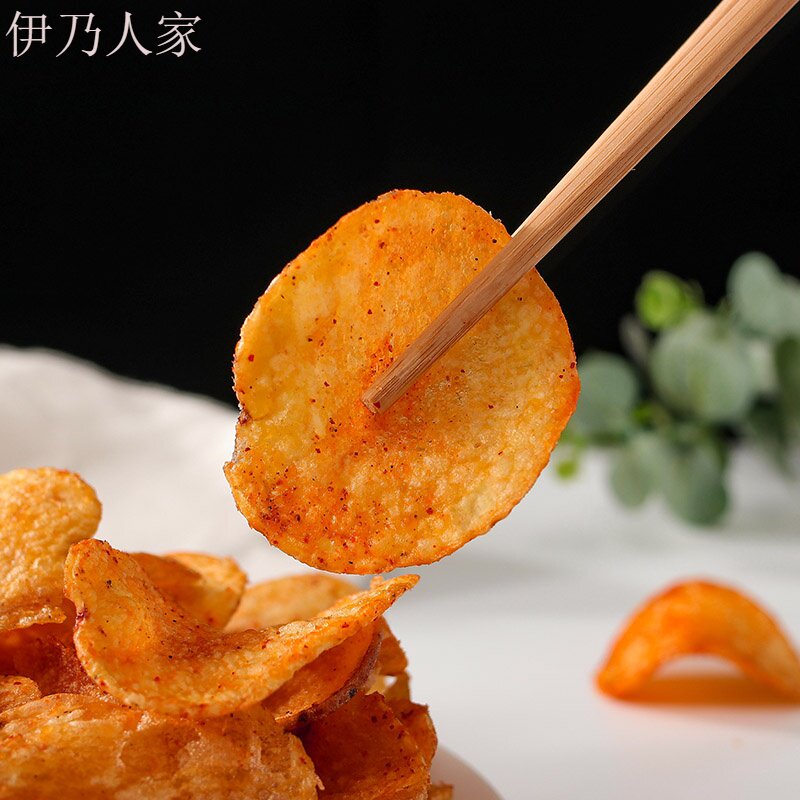 贵州特产麻辣土豆丝洋芋丝薯土豆片 伊乃人家膨化食品