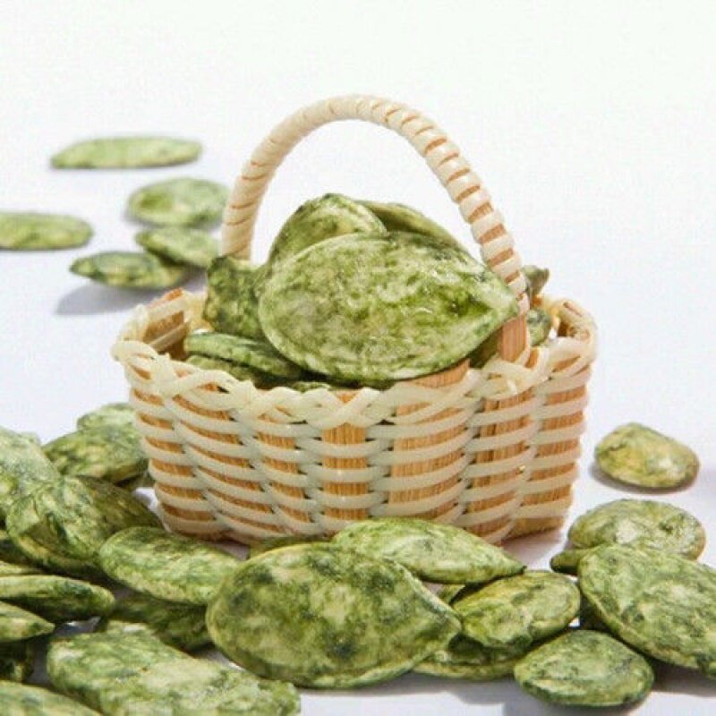 特价大片绿茶味500g散装抹茶南瓜子 伊乃人家瓜子