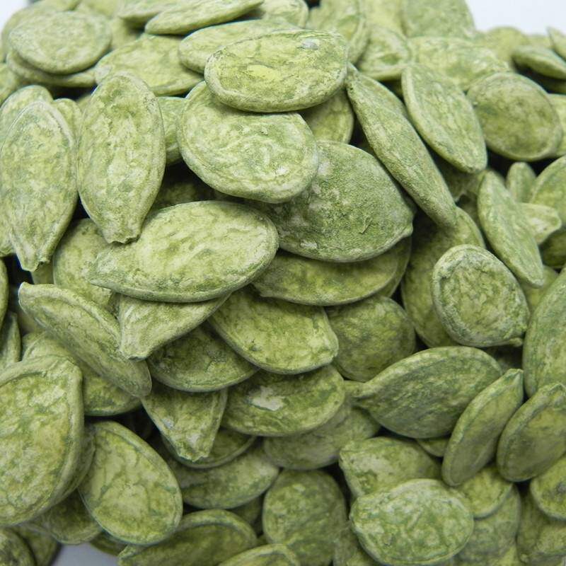 特价大片绿茶味500g散装抹茶南瓜子 伊乃人家瓜子