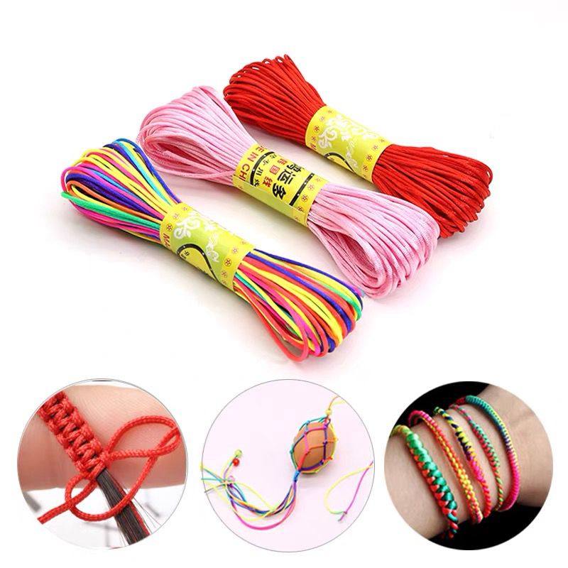 Bracelet braided rope DIY No. 7 thread Chinese knotting thread