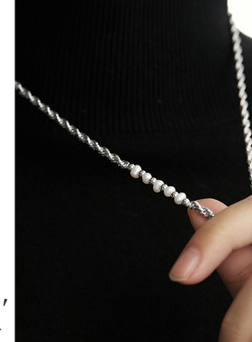 简约设计感项链夸张锁骨链