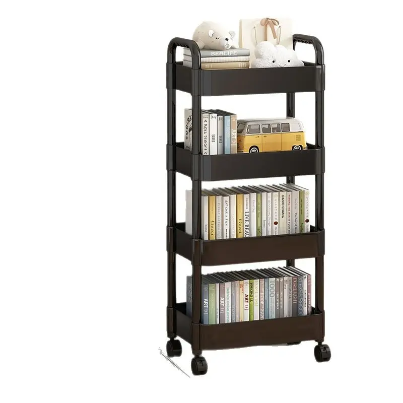 小推车置物架落地卫生间多层厨房移动零食蔬菜卧室床头收纳储物架,淘宝优惠券,粉丝福利购,淘宝优惠卷