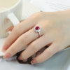WithLove carat pigeon blood ruby diamond ring