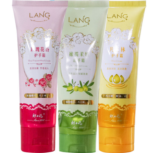 朗力福护手霜80g*3支装滋润保湿补嫩肤秋冬季防干裂脱皮手油橄榄 - 图3