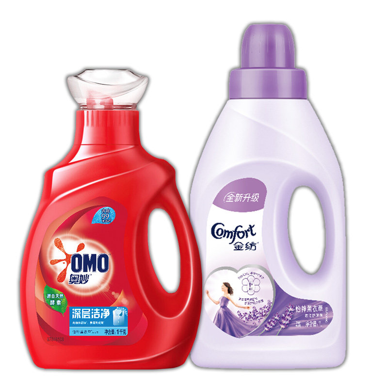 奥妙衣物促销组合装香氛香气洗衣液 金信居家日用常规洗衣液